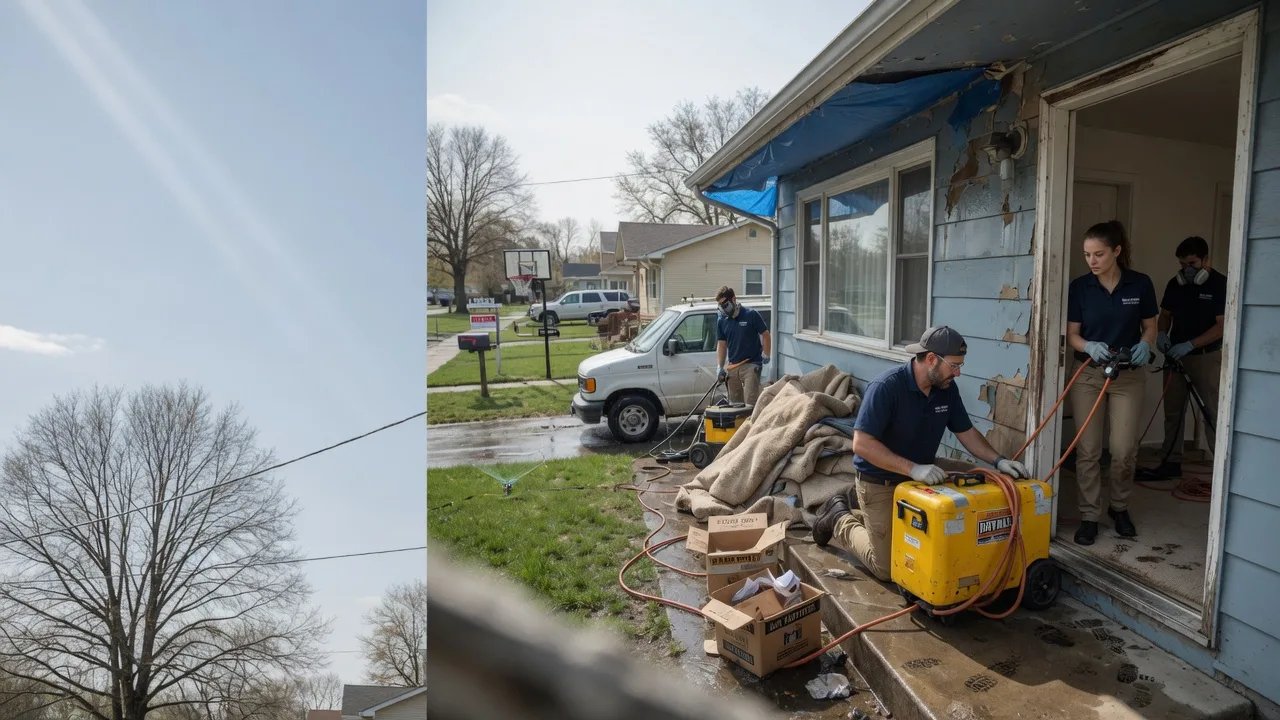 Basement Flood Cleanup in Brutus, MI near me